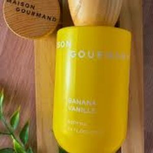 Maison Gourmand Banana Vanilla Body Oil - Yellow